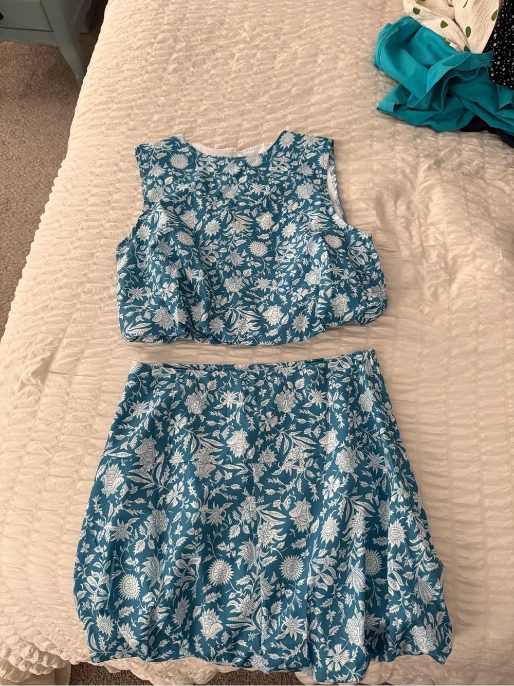 Floral bubble set
